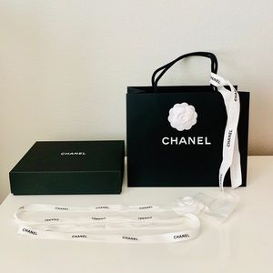 Chanel Shopping Bag, Box & Ribbons 🎀